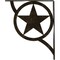 Ekena Millwork Austin Wrought Iron Bracket, (Single center brace), Antiqued Warm Silver 1 1/2"W x 12"D x 15"H BKTM01X12X15SAUAWS - alternate 4